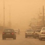 آسمان بوشهر گرد و خاکی می‌شود