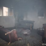 آتش سوزی روز گذشته در کنگان تلفات جانی نداشت+عکس