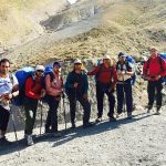 صعود تیم کوهنوردی شرکت پتروشیمی جم به بزرگترین قله زاگرس