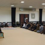 مراسم محوری شهادت امام کاظم(ع) در حوزه علمیه برادران کنگان برگزار شد+ تصاویر