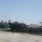 بارگیری کامیونهای یخچالی تره بار از بندر تجاری کنگان به مقصد قطر+عکس