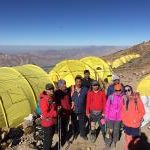 صعود افتخارآمیز تیم کوهنوردی پتروشیمی جم به قله ۵۶۷۱ متری دماوند