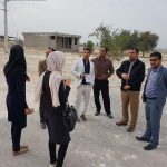اعضای شورای اسلامی شهر و شهرستان کنگان از روستای نخل غانم بازدید کردند