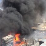 ۲۰۰ غرفه در آتش سوزی بازار بندر دیلم سوخت