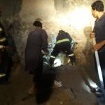مرگ‌ کارگر افغان زیر آوارهای ساختمان در‌ حال تخریب در کنگان
