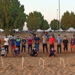 مسابقات آمادگی جسمانی ساحلی در بنک برگزار شد